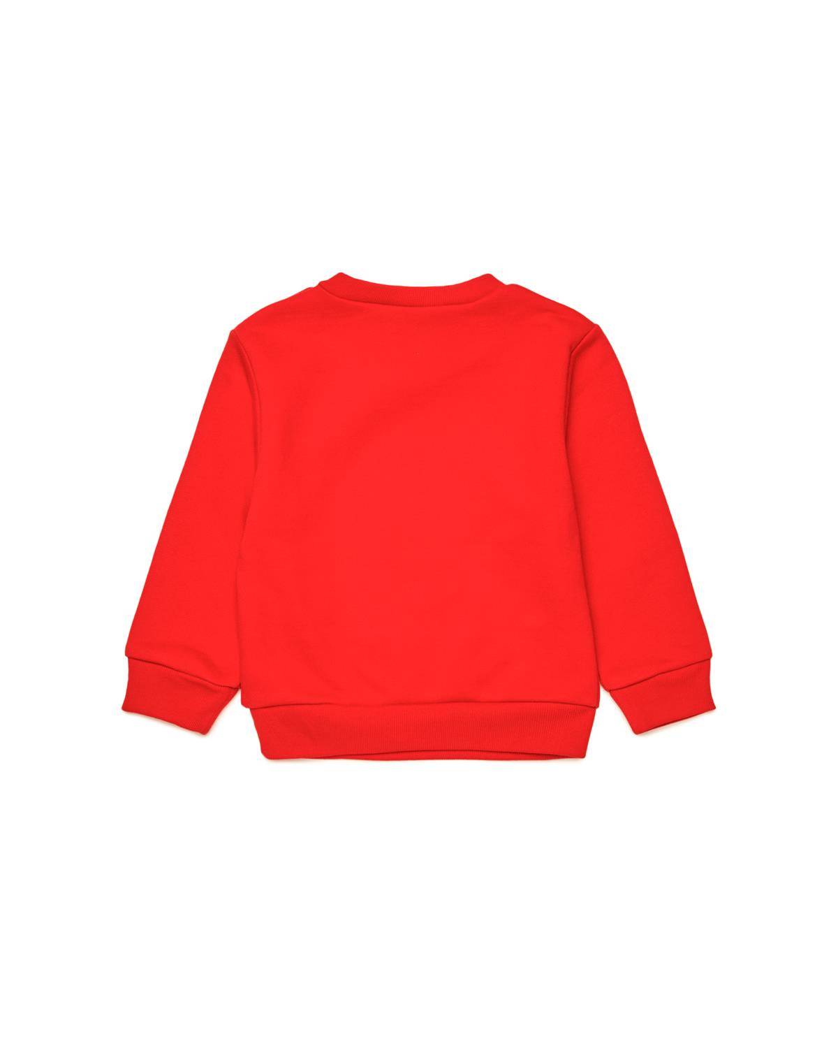 FELPA DSQUARED2 DQ2503 TOMATO RED-1