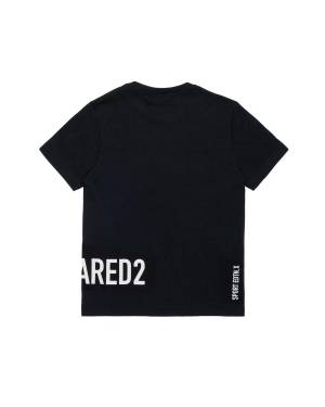 T-SHIRT DSQUARED2 DQ2537 BLACK-1-mini