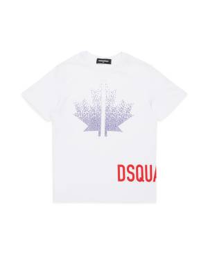T-SHIRT DSQUARED2 DQ2537 WHITE