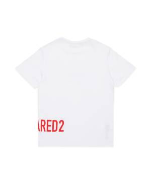 T-SHIRT DSQUARED2 DQ2537 WHITE-1-mini
