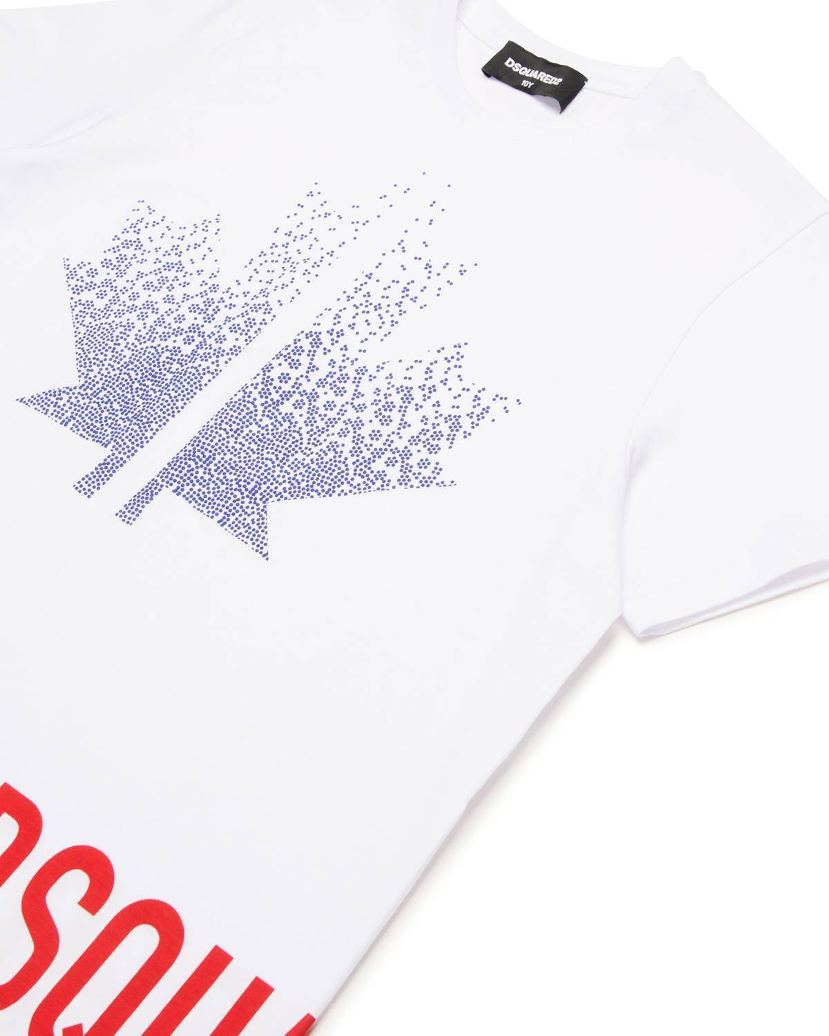 T-SHIRT DSQUARED2 DQ2537 WHITE-2