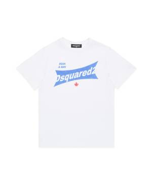 T-SHIRT DSQUARED2 DQ2621 WHITE-mini