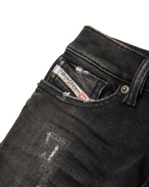 JEANS DIESEL J00990 DENIM NERO-3-mini