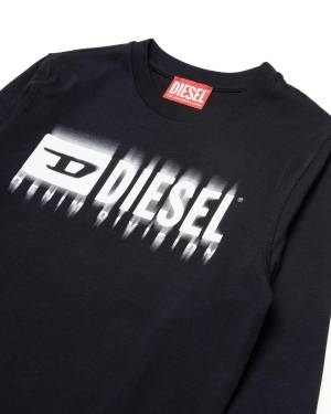 T-SHIRT DIESEL J02032 NERO-2-mini