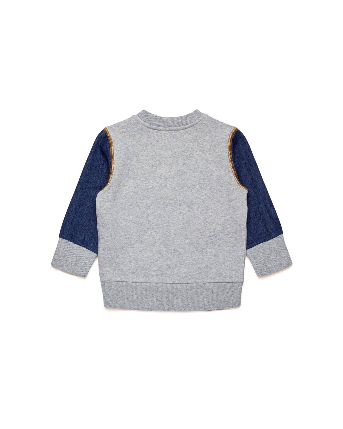 FELPA DIESEL K00573 GRIGIO MELANGE NUOVO-1
