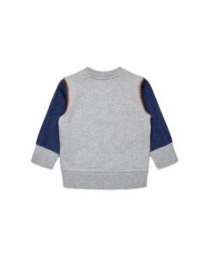 FELPA DIESEL K00573 GRIGIO MELANGE NUOVO-1-mini