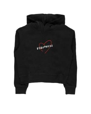FELPA DSQUARED2 DQ2441 BLACK