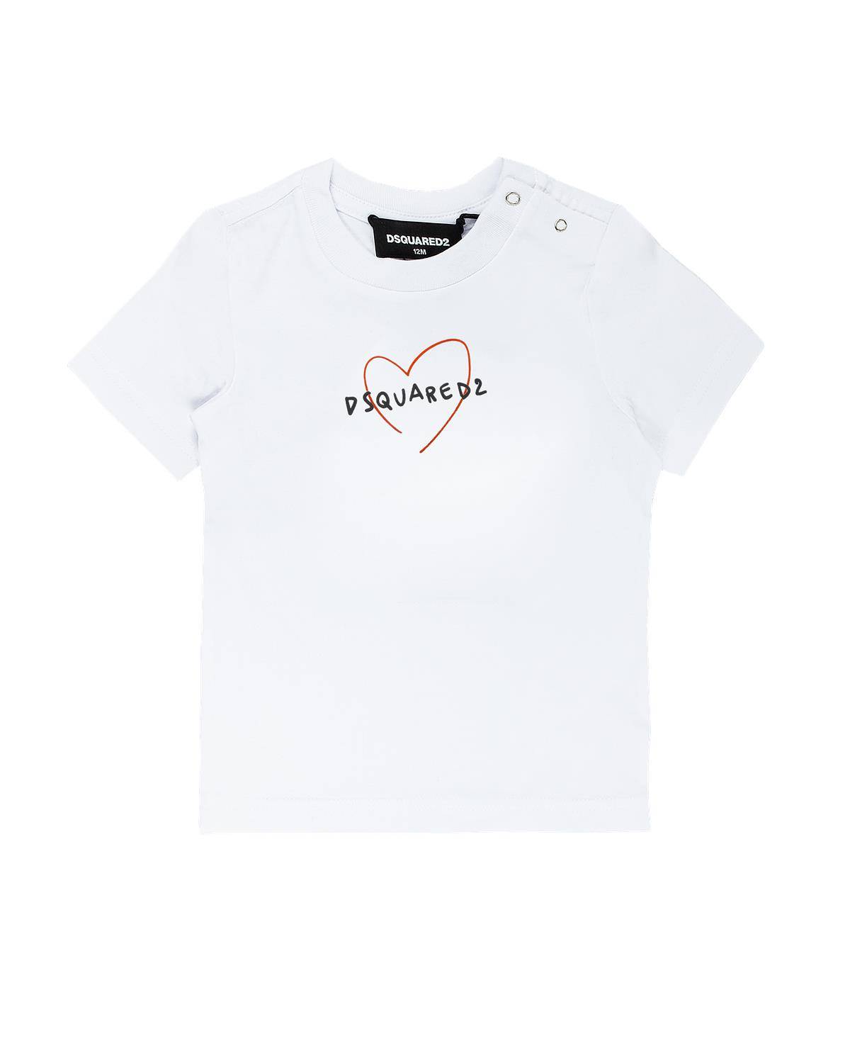 T-SHIRT DSQUARED2 DQ2499 WHITE