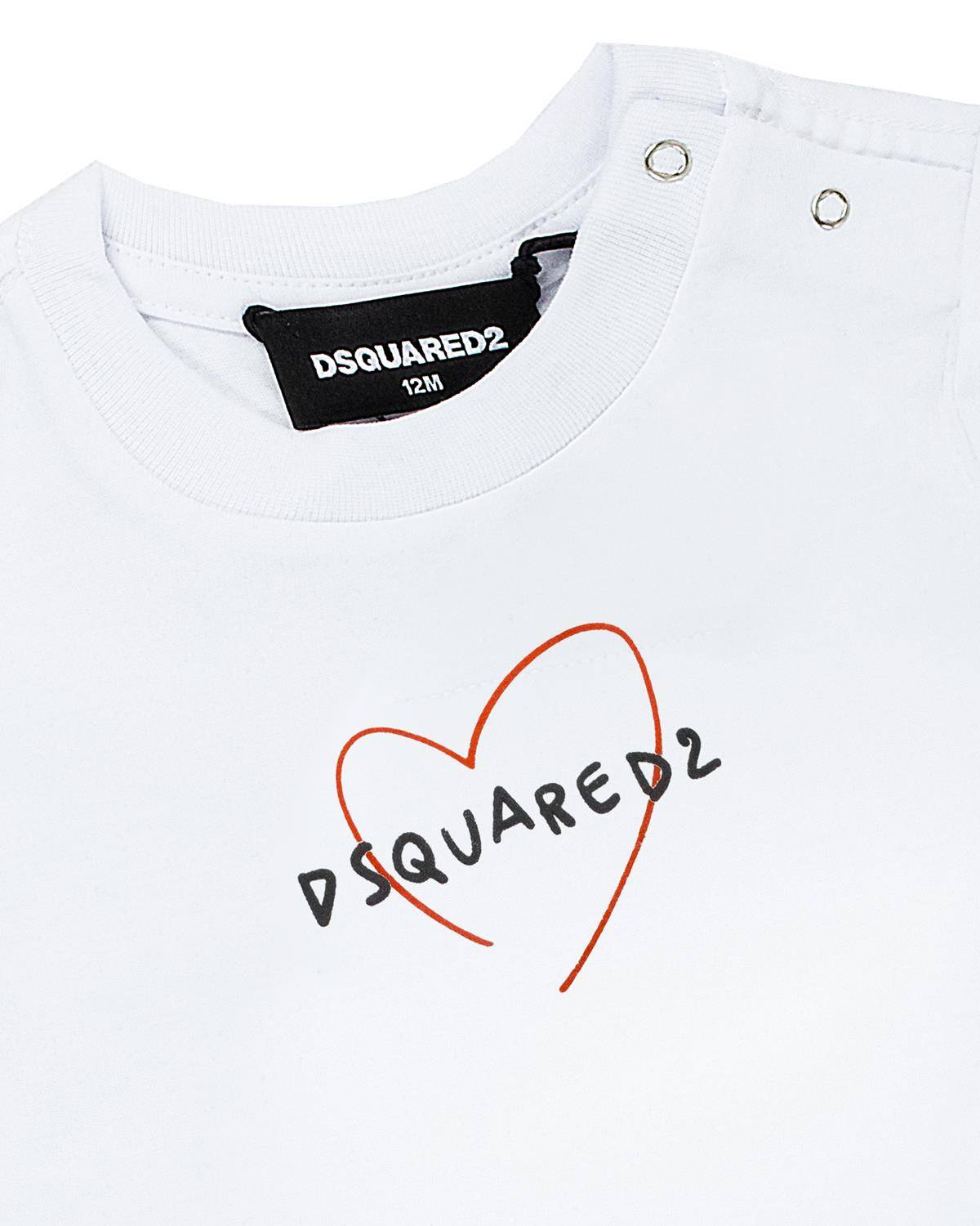 T-SHIRT DSQUARED2 DQ2499 WHITE-2