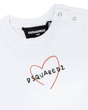 T-SHIRT DSQUARED2 DQ2499 WHITE-2-mini