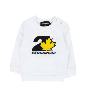 FELPA DSQUARED2 DQ2503 WHITE-mini