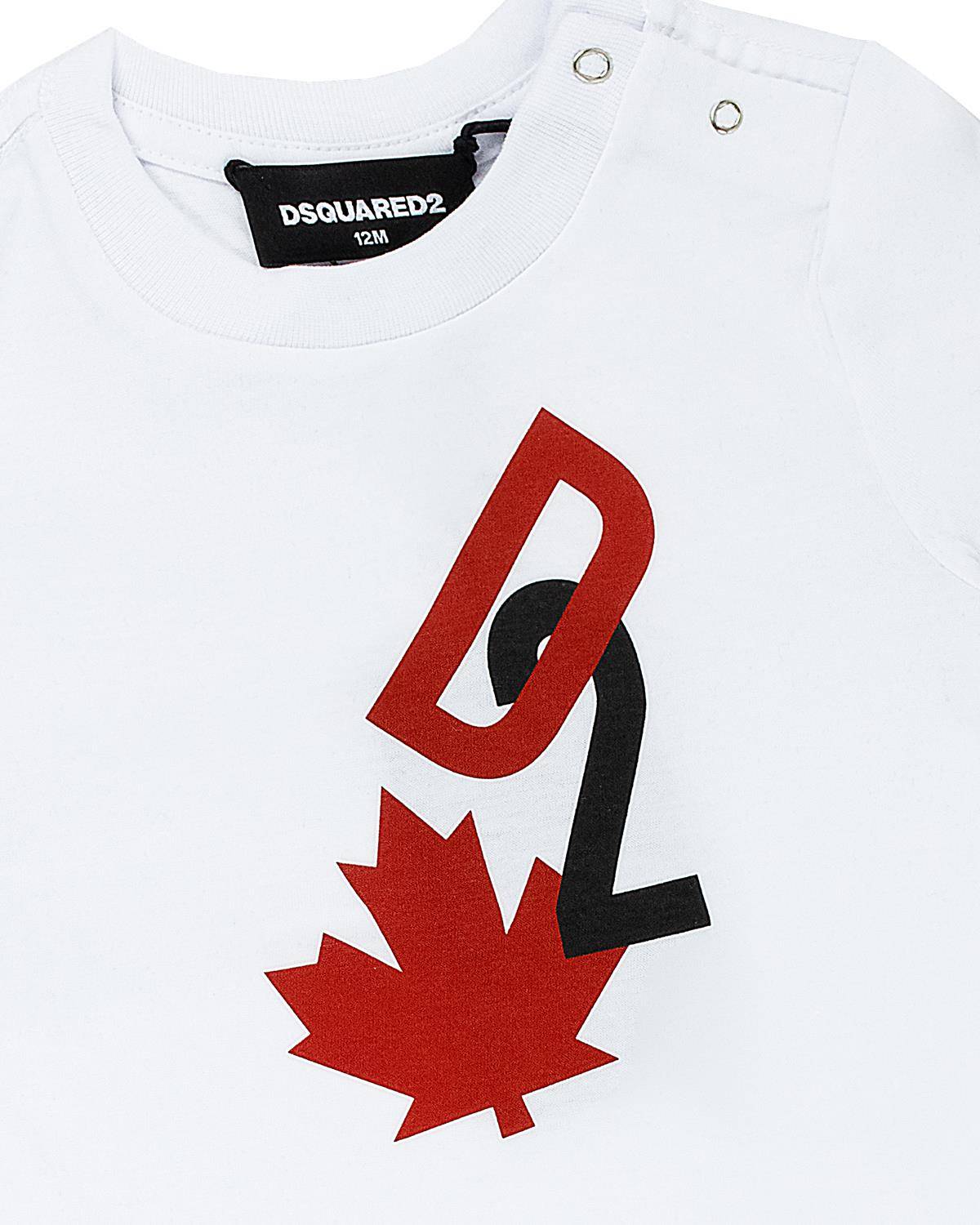 T-SHIRT DSQUARED2 DQ2508 WHITE-2
