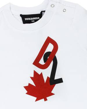 T-SHIRT DSQUARED2 DQ2508 WHITE-2-mini