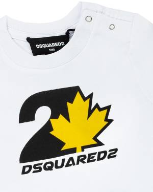 T-SHIRT DSQUARED2 DQ2510 WHITE-2-mini