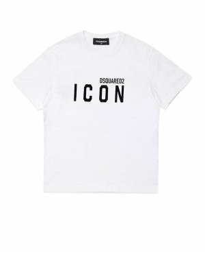 T-SHIRT DSQUARED2 DQ2668 WHITE