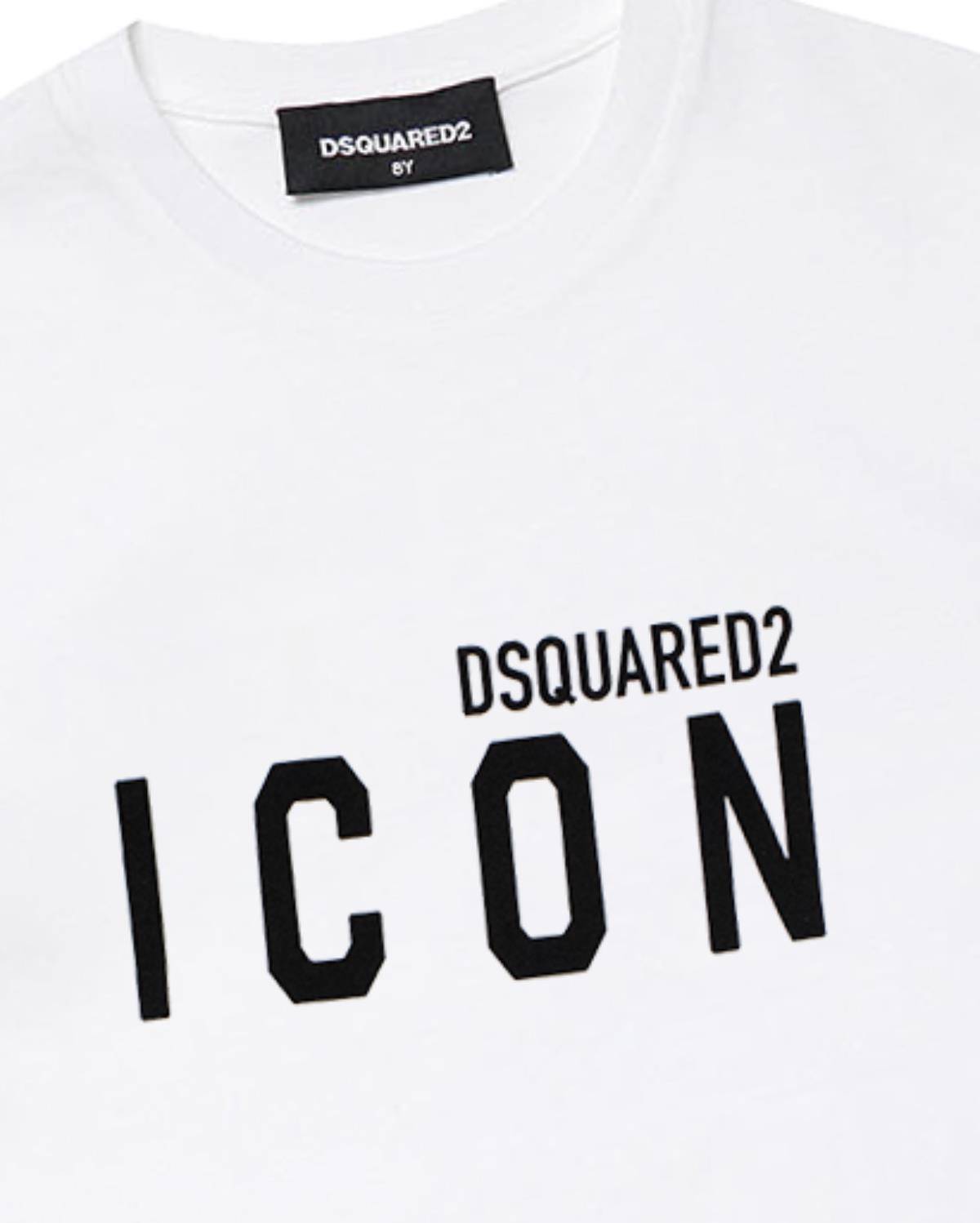T-SHIRT DSQUARED2 DQ2668 WHITE-2