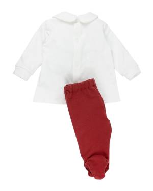 COMPLETO LE BEBÉ LBG5411 PANNA-ROSSO-1-mini