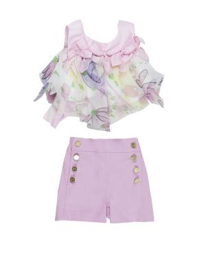 ABITO BABY MISS GRANT MG1080 FIORI