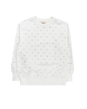FELPA ELISABETTA FRANCHI EFFE113 PANNA CHIARO
