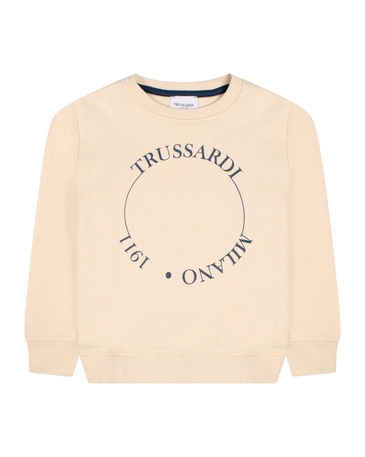 FELPA TRUSSARDI TIA24082FE BEIGE LIGHT