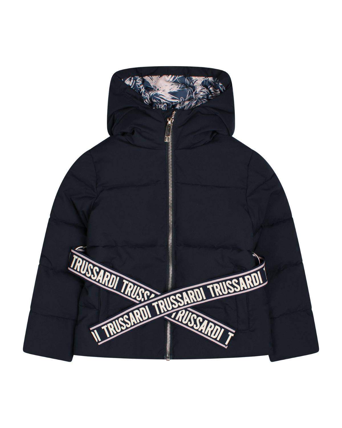 GIUBBOTTO TRUSSARDI TIA24152PI BLUE NAVY-0