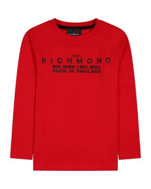 T-SHIRT JOHN RICHMOND RBA24043TS RED