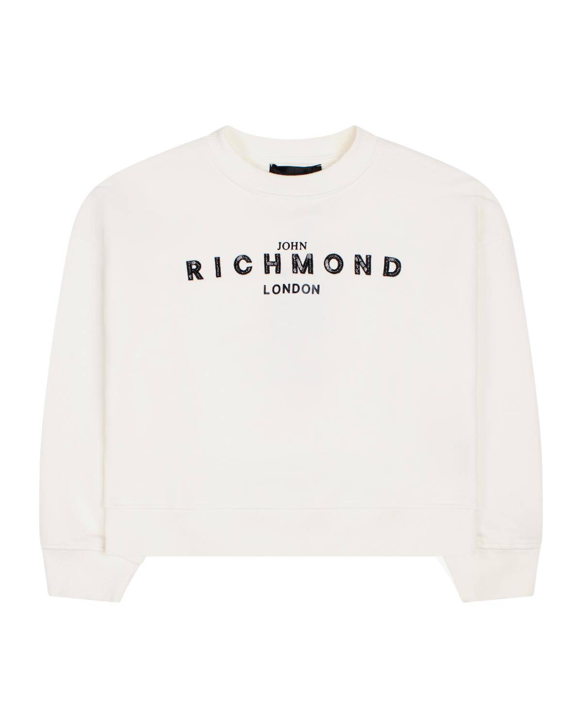 FELPA JOHN RICHMOND RGA24053FE OFFWHITE