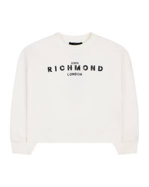 FELPA JOHN RICHMOND RGA24053FE OFFWHITE