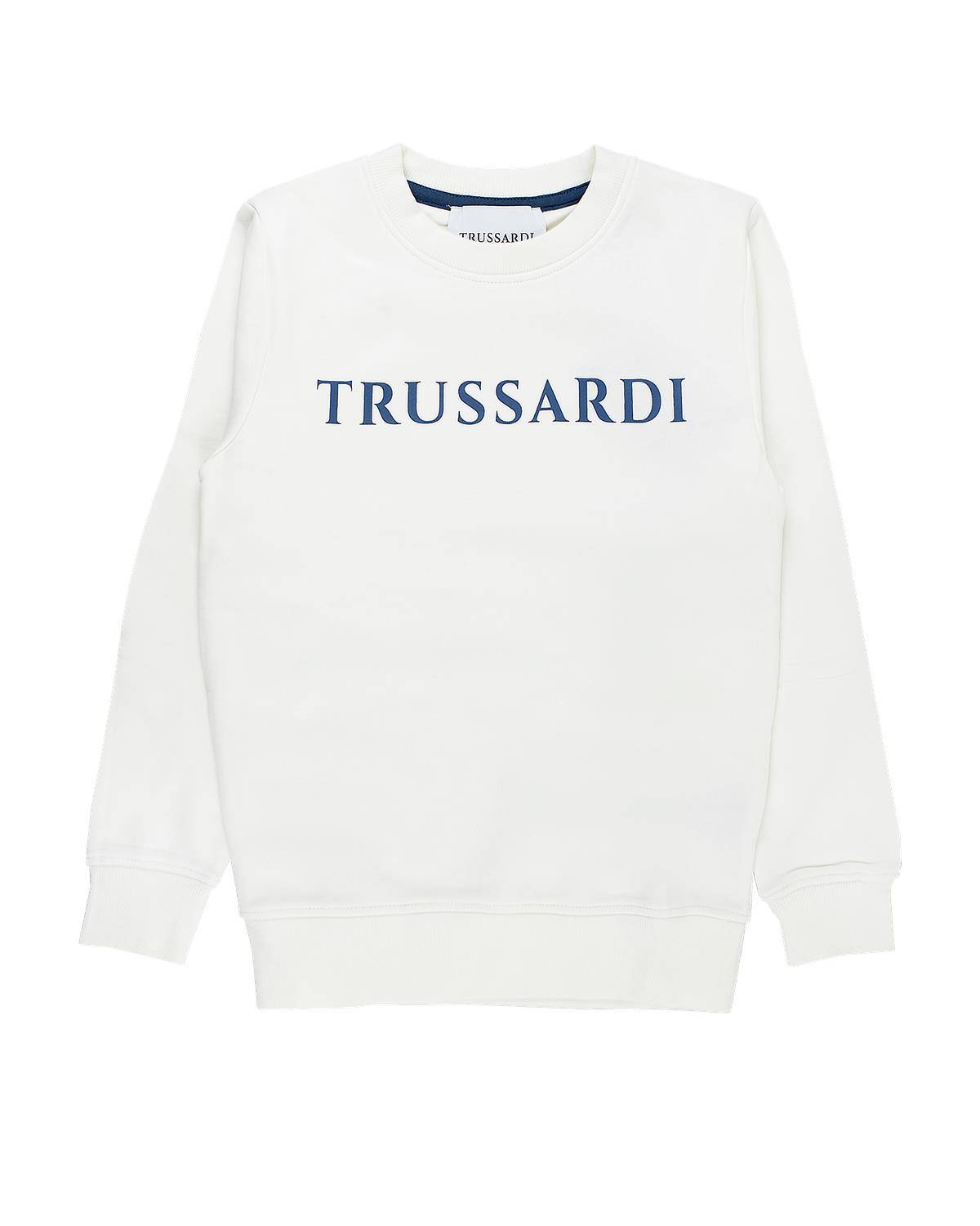 FELPA TRUSSARDI TBA24054FE OFF-WHITE