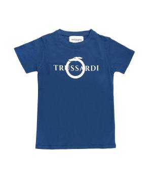 T-SHIRT TRUSSARDI TBA24080TS BLUE NIGHT