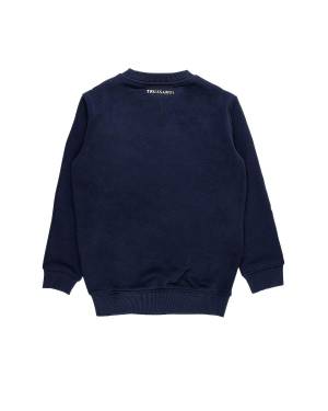 FELPA TRUSSARDI TGA24078FE BLUE NAVY-1-mini