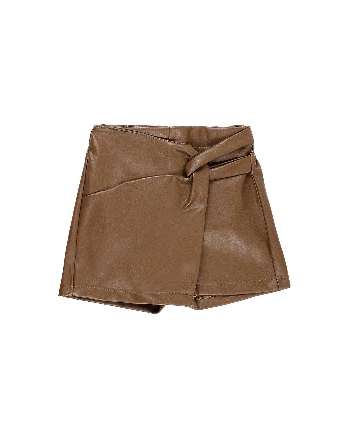 PANTALONCINO MEILISA BAI FL6047 CACAO-0