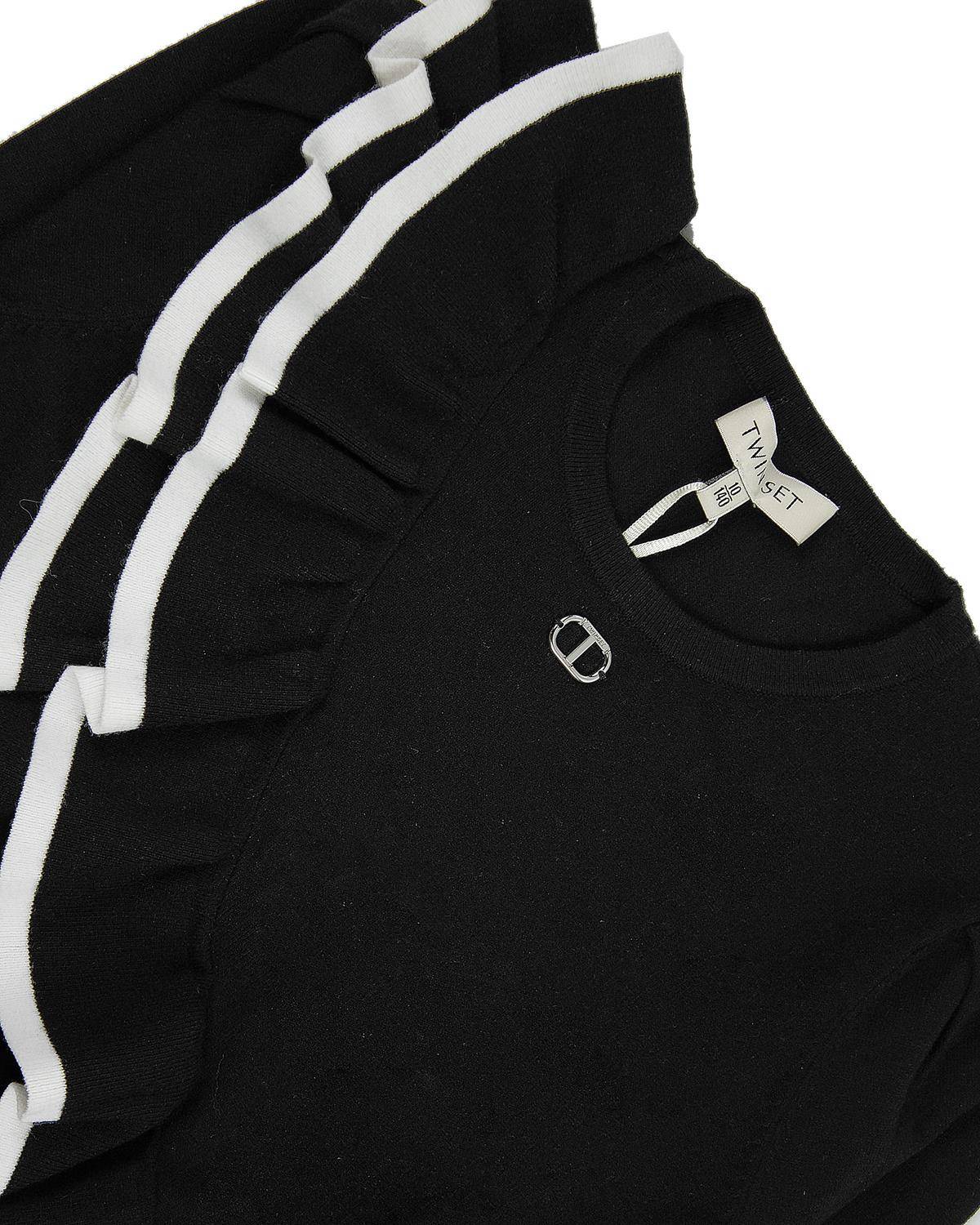 MAGLIA TWINSET 242GJ3021 NERO-2