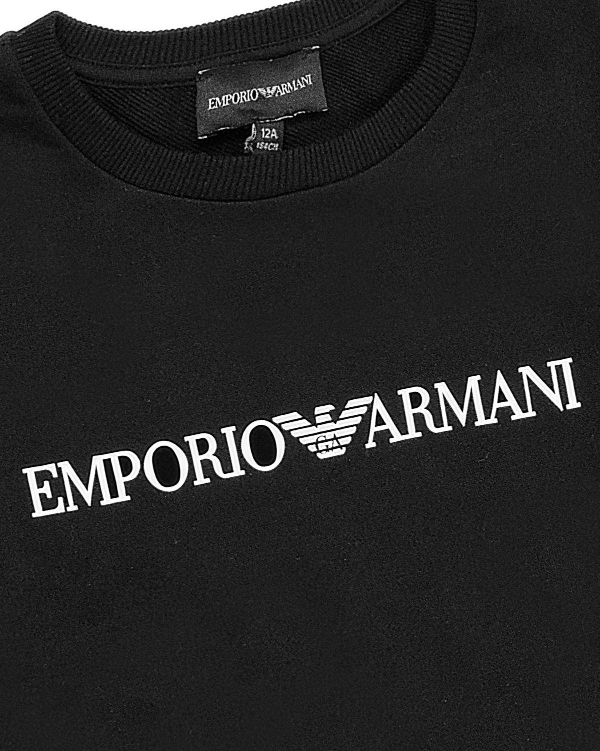 FELPA EMPORIO ARMANI 8N4MR6 NERO-2