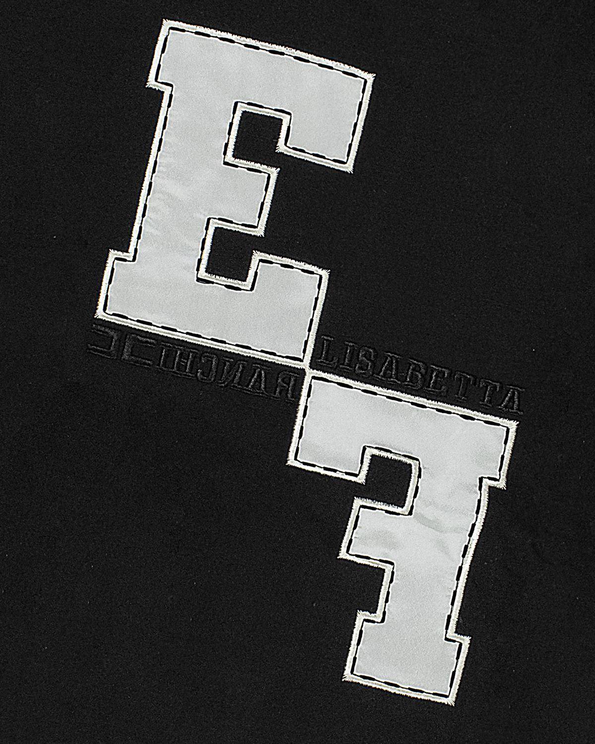 T-SHIRT ELISABETTA FRANCHI EFTS223 NERO/BURRO-2