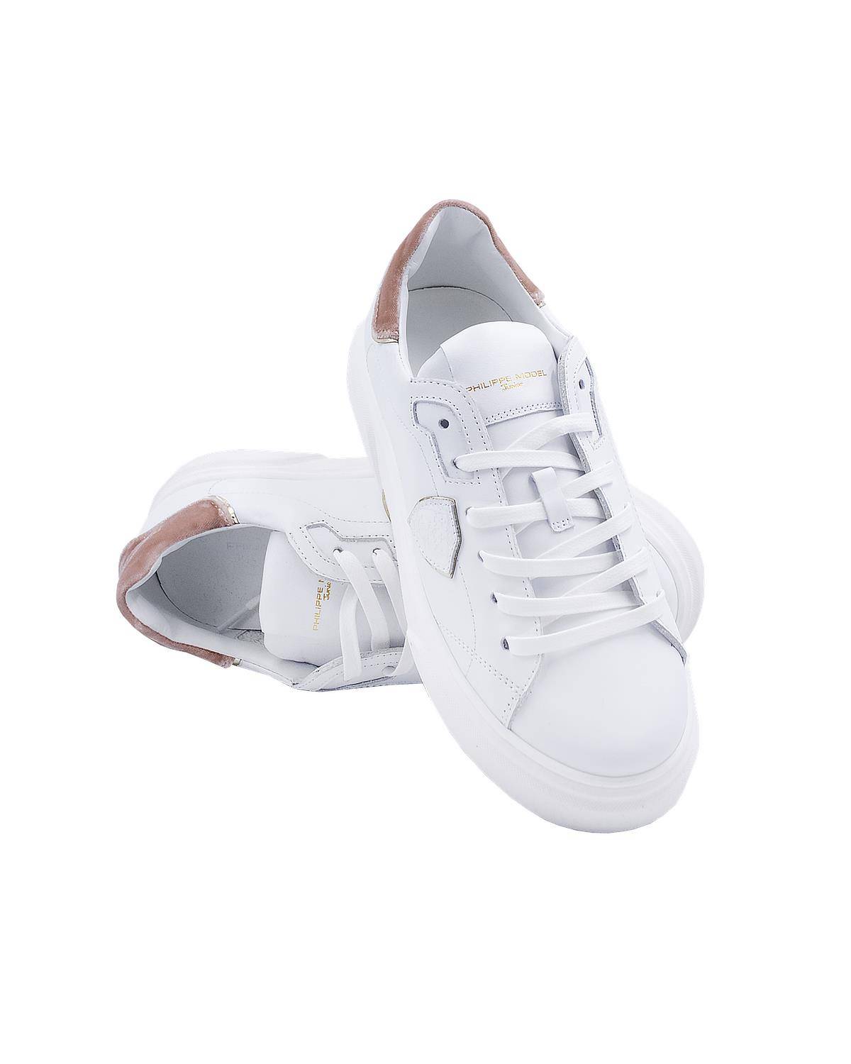 SCARPE PHILIPPE MODEL 78512 BIANCO-1