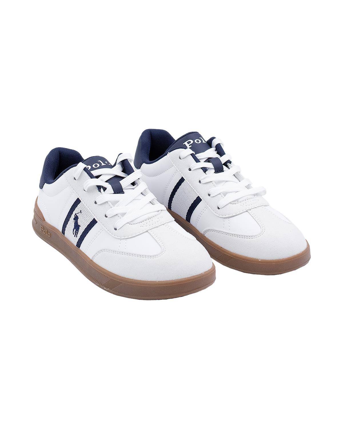 SCARPE POLO RALPH LAUREN RL01253100 BIANCO/BLU-2