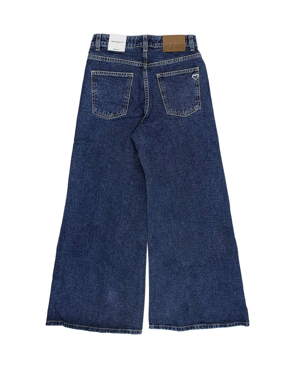 PANTALONE PLEASE PHR4010G DENIM BLU-1