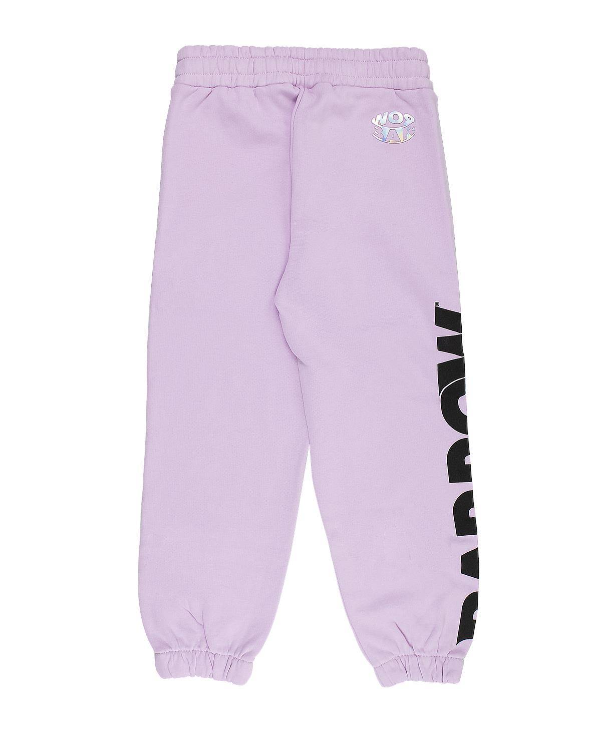 PANTALONE BARROW F4BKJUFP136 PINK LAVANDER-1