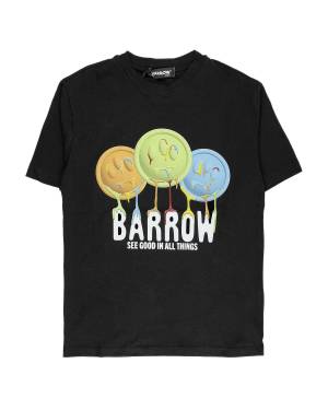 T-SHIRT BARROW S5BKJUTH212 NERO/BLACK