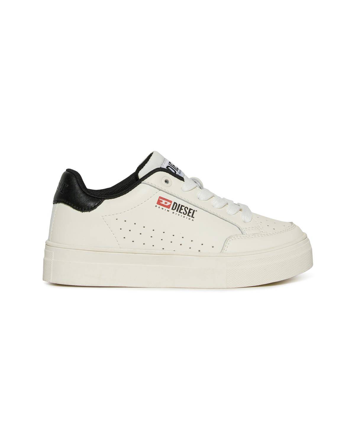 SCARPE DIESEL BC0562 WHITE/BLACK-0