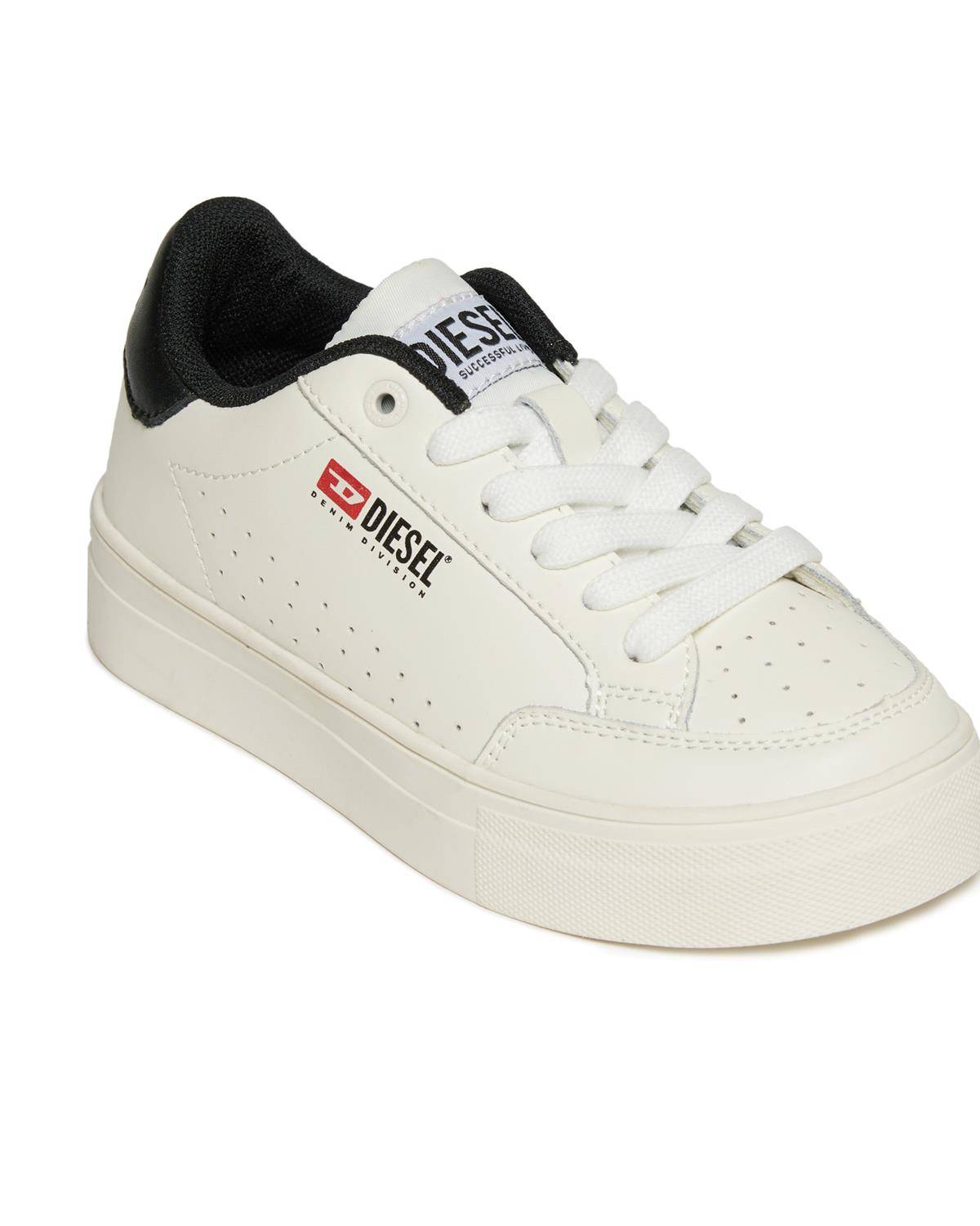 SCARPE DIESEL BC0562 WHITE/BLACK-2