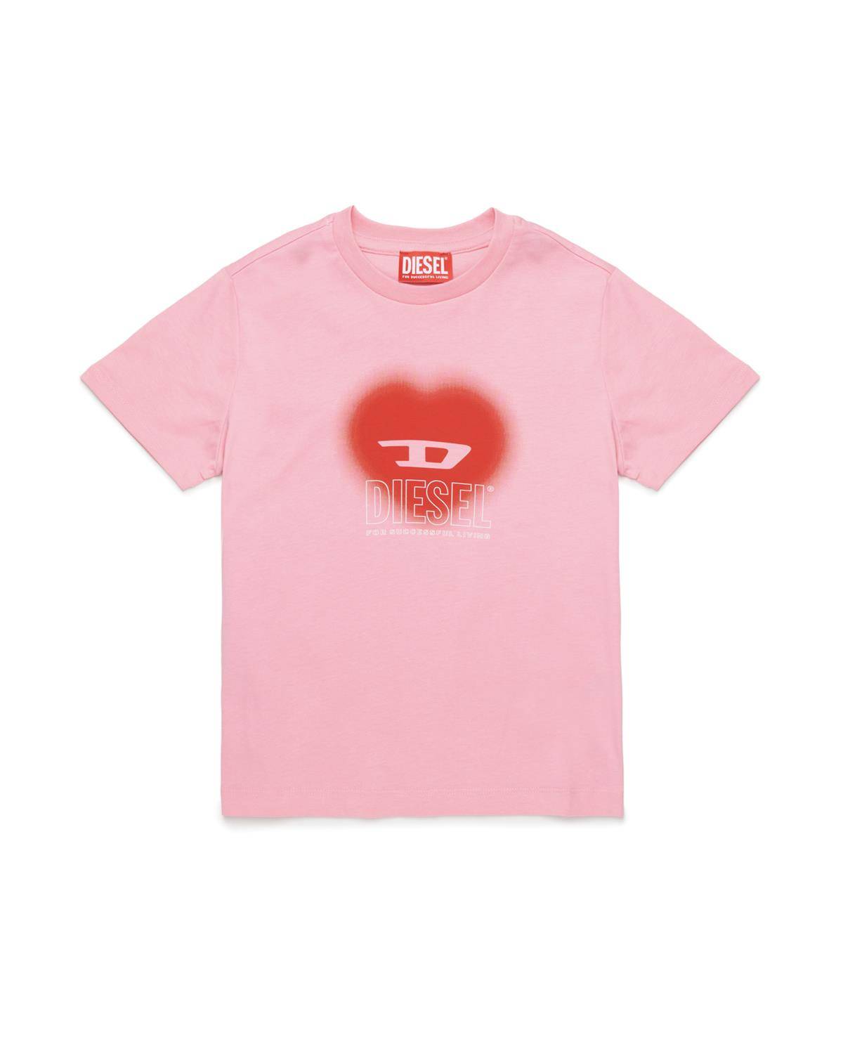 T-SHIRT DIESEL J02233 NEW PINK-0