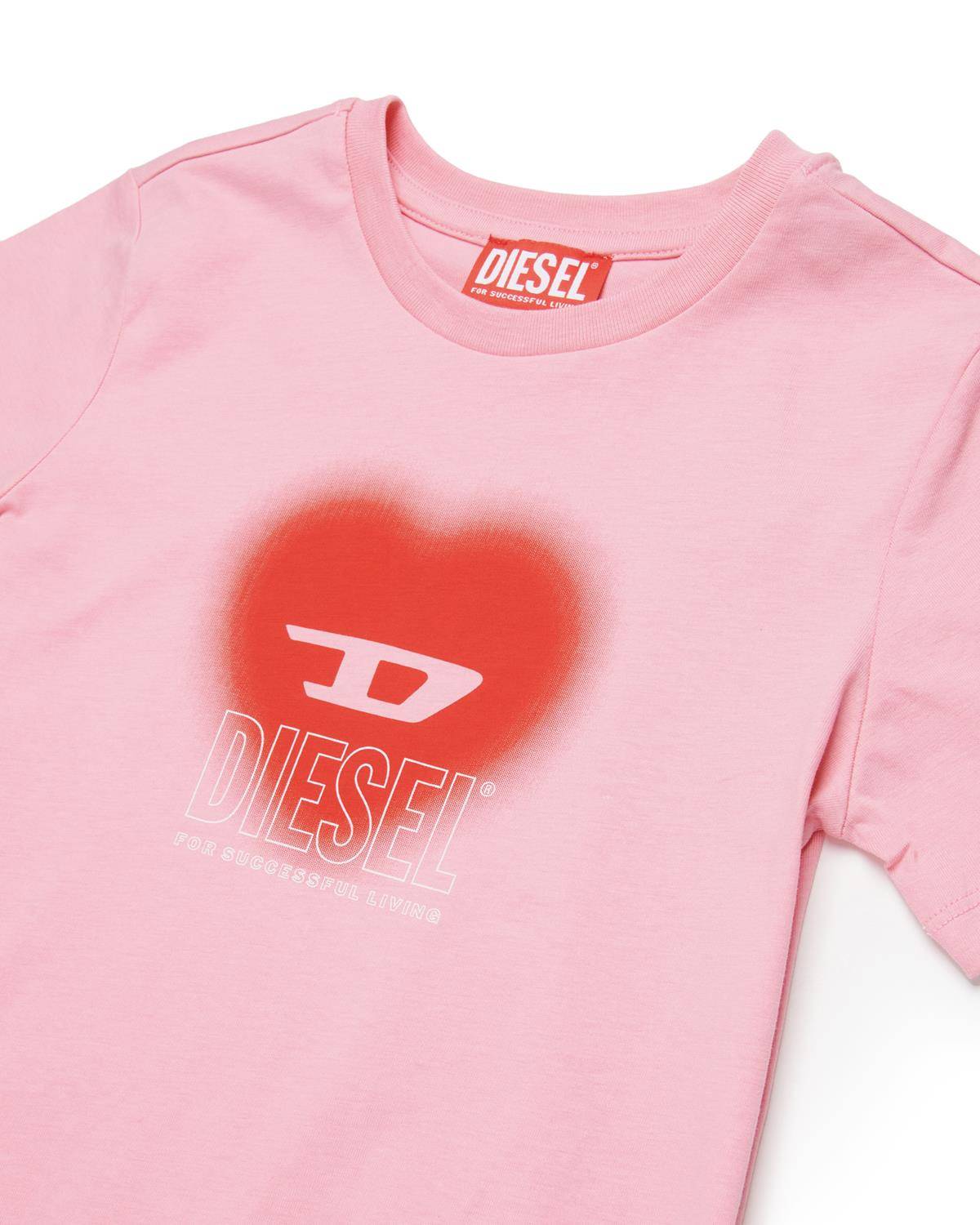 T-SHIRT DIESEL J02233 NEW PINK-1
