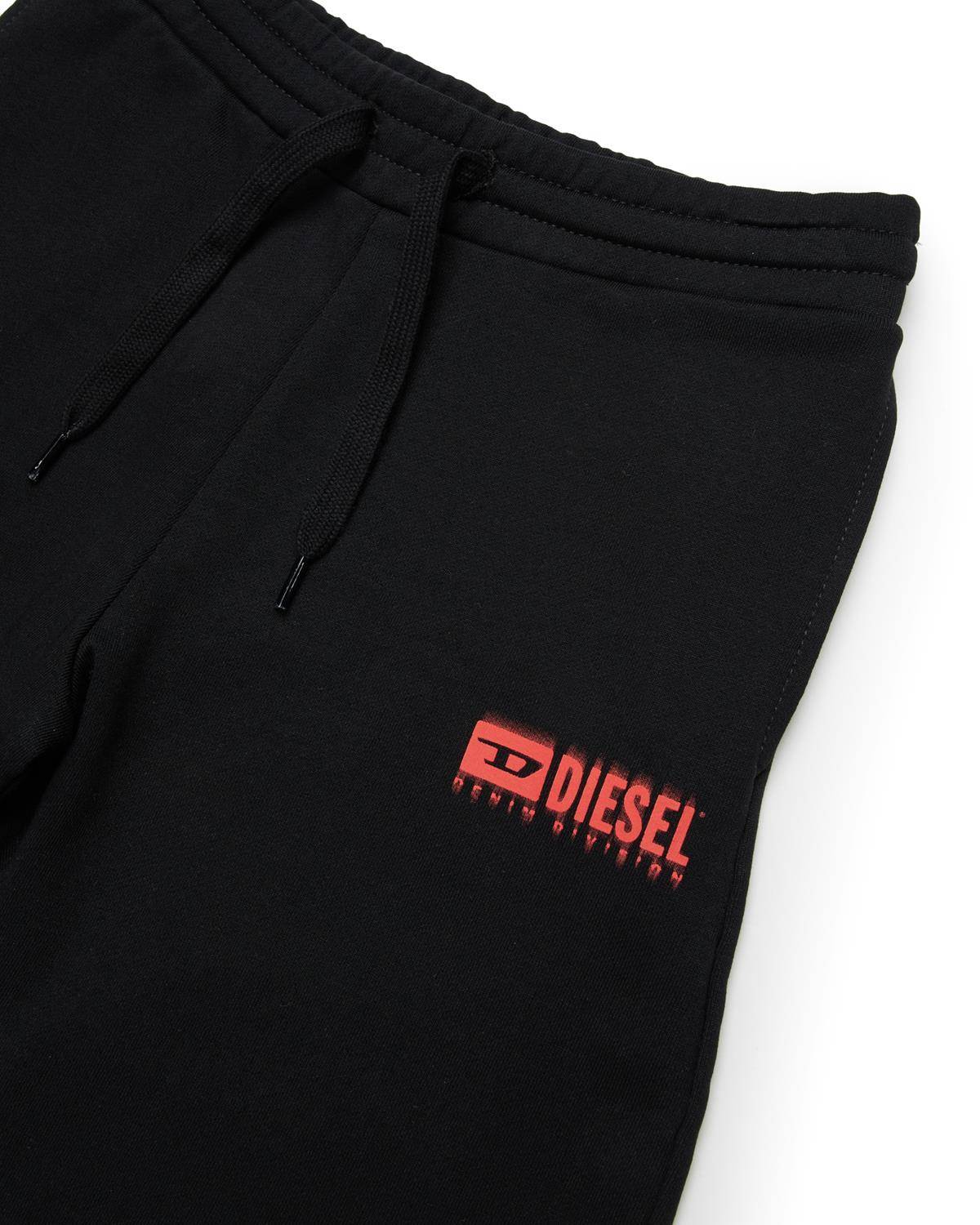 PANTALONCINO DIESEL J02236 BLACK/RED-1