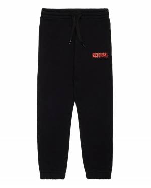 PANTALONE DIESEL J02316 BLACK/RED