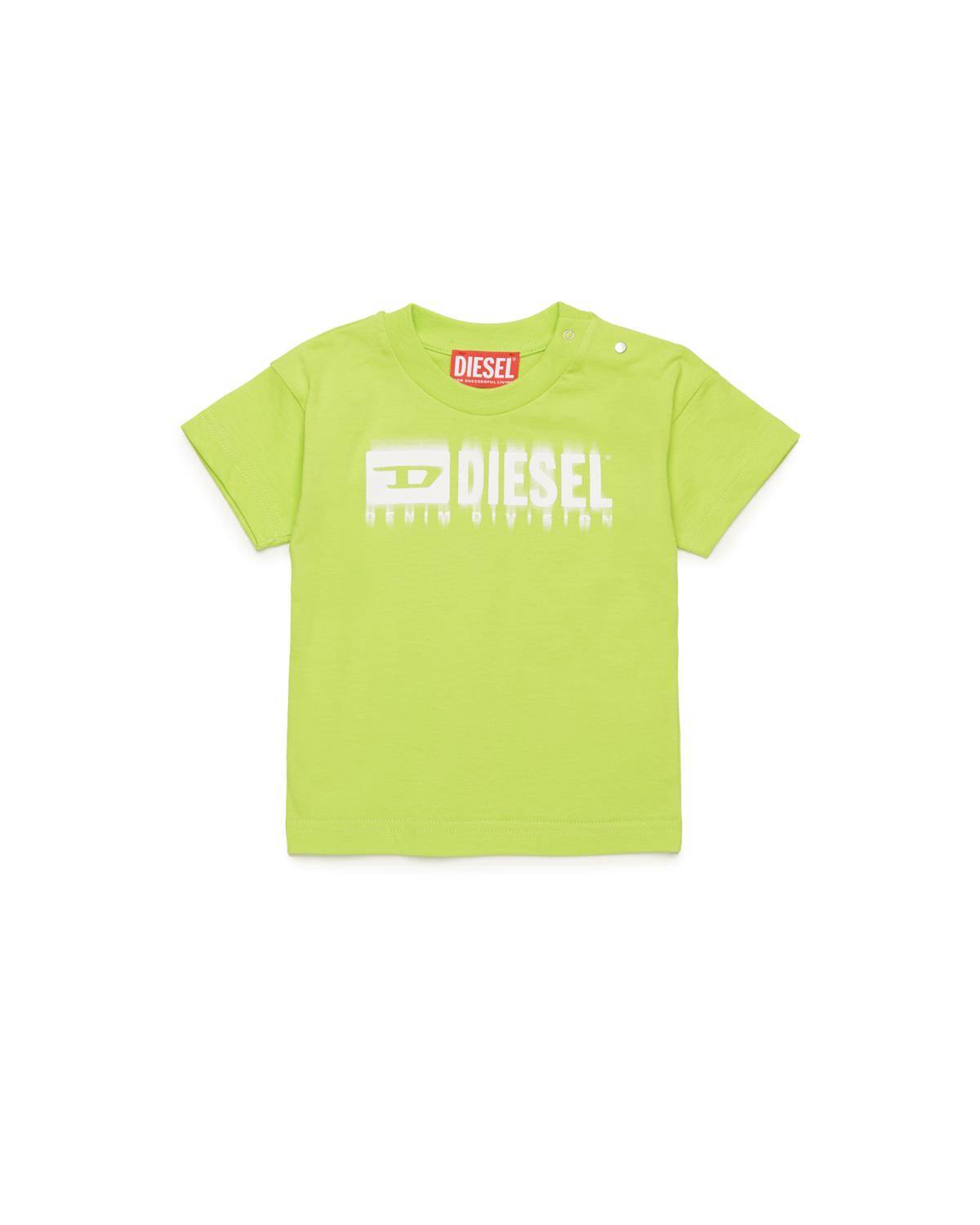 T-SHIRT DIESEL K00569 ACID GREEN-0