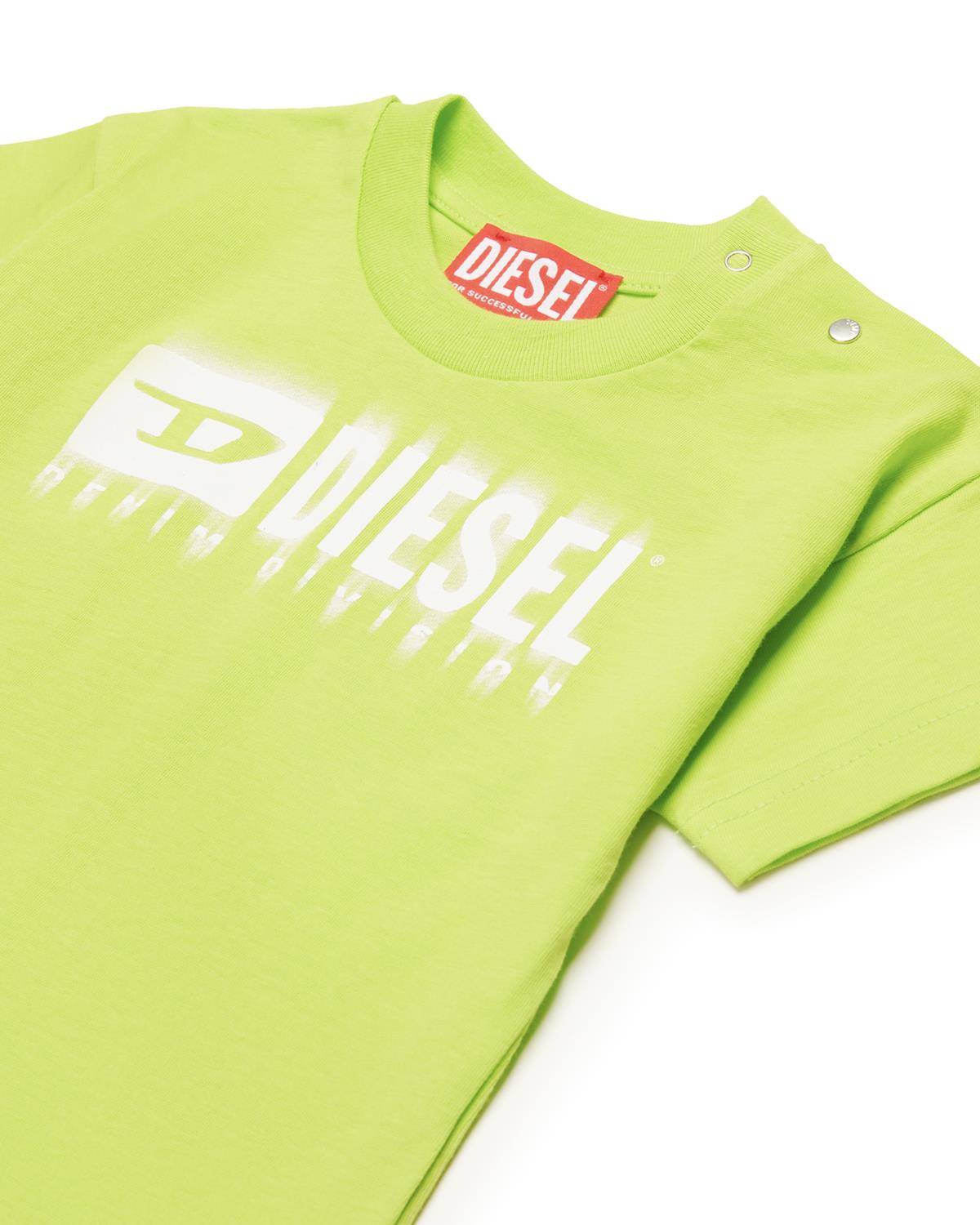 T-SHIRT DIESEL K00569 ACID GREEN-1