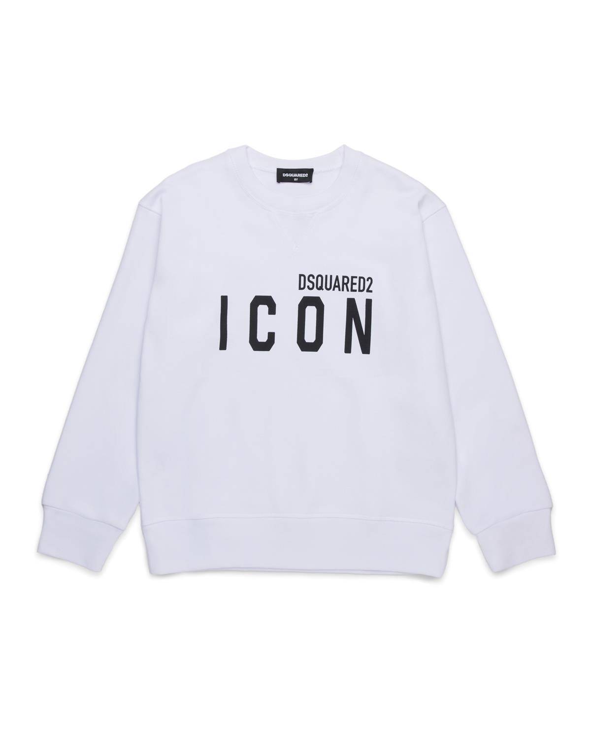 FELPA DSQUARED2 DQ2667 WHITE-0