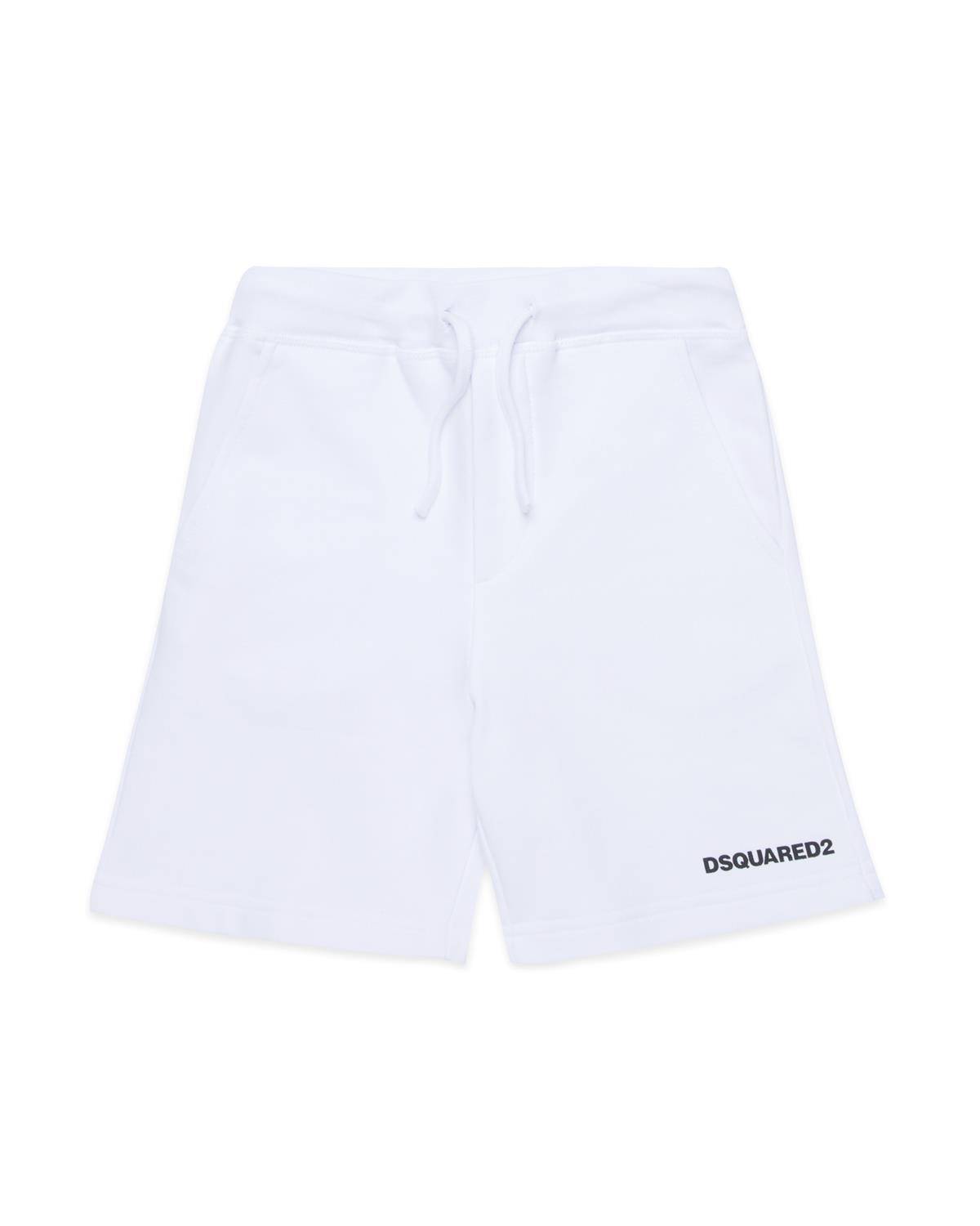 PANTALONCINO DSQUARED2 DQ2738 WHITE-0